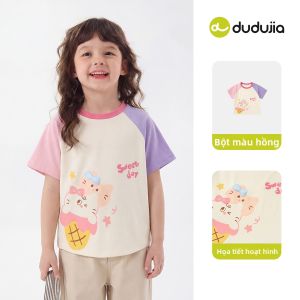 DUDUJIA | Áo Thun Trẻ Em Chống Khuẩn