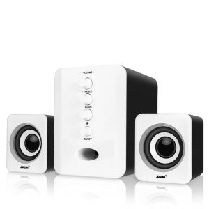 New Universal Full Range 3D PC Speaker Box Bar Stereo Bass Cannon DJ Music Computer Speakers USB for Laptop Telephone TV