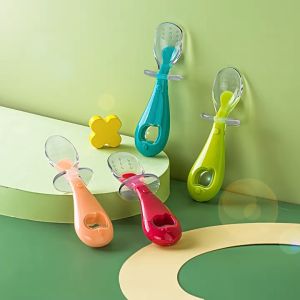 Hogokids Baby Silicone Short Handle Food Supplement Spoon 宝宝硅胶短柄勺子