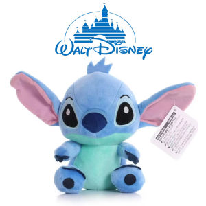 Disney 18cm Original Plush Stitch Baby Movie Cartoon Model Doll Children Action Figures Stuffed Toys Pendant Gifts