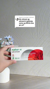 Natur-E Soft Capsule - Active Beauty Natural Vitamin E 300 IU 16s - Suplemen Kecantikan Dengan Vitamin E 300 IU
