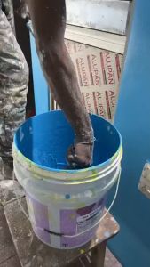 🔥1000g With Brush🔥Latex Paint for Indoor Walls - DIY Application Eco-Friendly Available in White/Pink/Yellow/Blue/Green/Gray Wall Repair and Restoration Paint