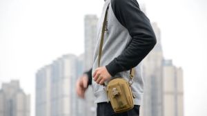 Tactical bag with Sling casual mobile phone outdoor pockets