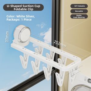 BAOJIAWANG | Wall-mounted Foldable Multifunctional Socks and Underwear Drying Rack