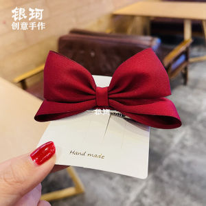 Xiao Yun Chen's Fleeing Princess 3D Butterfly Knot Snow White Hair Clip