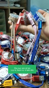 Đầu Sạc Đa Năng 3 Đầu Kết Nối Dành Cho Android/Type-C/Micro USB - Đài Loan - Màu Sắc Đa Dạng