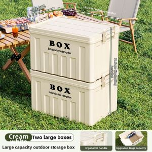 MEIZHUFU | Large Capacity Car Trunk Use Plastic Storage Box