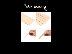 1PCS ECERAN STIK WAXING / STICK WOODEN SPATULA PREMIUM STIK KAYU WAXING