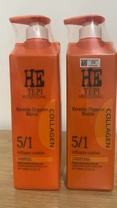 Dầu Gội Xả 5in1 ngăn gàu nấm ngăn rụng da đầu dầu và thải độc Hetepi Professional 1000ml