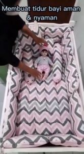 promo.. !!  Bumper box bayi set / Pengaman ranjang  bayi  Bedrail