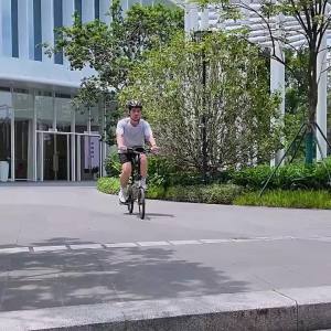 BUCKLOS | IKUOS Hợp Kim Nhôm Xe Đạp Gấp Khóa Di Động Cố Định Kẹp Cho JAVA Neo Brompton Đầu Ống Crossbeam Đi Xe Đạp Sửa Đổi Phụ Kiện
