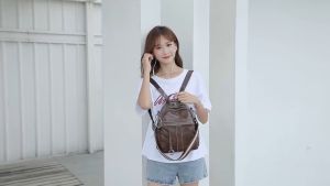 Balo Nữ Tudu Ba Lô Da Cao Cấp Phong Cách Thời Trang Hàn Quốc CN438