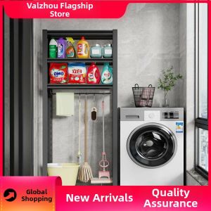 QUEZHOU | Broom Mop Storage Shelf