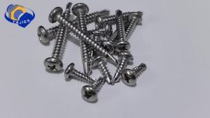410 Round Phillips Stainless Steel Self Drilling Screw Thread Self Tapping Screw Bolt M3.5 M4.2 M4.8 Pan Head Sheet Metal Screws