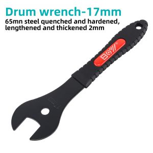 BOY Bicycle Hub Wrench Repair Tool 2mm Bicycle Hub Cone Wrench 13/14/15/16/17/18/19mm Open Cone Wrench