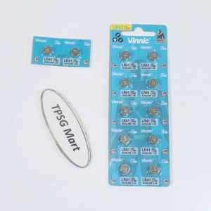 Pin 1.5V AG3 SR41 92A L736F LR41 192 V3GA / Pin 1.5V Vinnic Alkaline