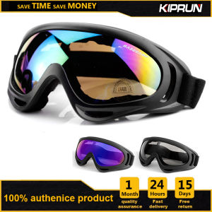 KIPRUN Dirt Bike Goggles  Anti-sand Sports Riding Ski Skating Windproof Dustproof UV Protective Motorcycle Sunglasses Bike Glasses