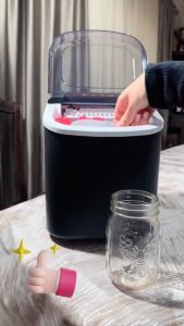 [BH 5 năm] Máy Làm đá Mini 2.2L Công Suất Lớn Hoàntoàn Tự động 15kg đá Tạo đá Siêu Tốc Trong 8 Phút