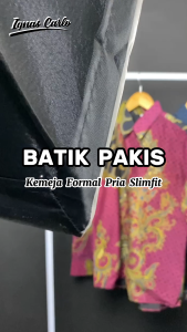 Kemeja Batik Pria Premium Slim Fit Lengan Panjang Katun Halus Full Furing Elegan Formal M-XXL