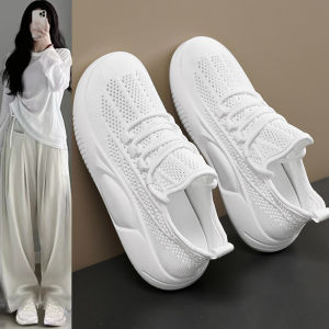 SHIYAN | Wide Toe Womens Wide Foot White Summer Mesh Breathable Anti-Odor Thin Sneakers for Bunion