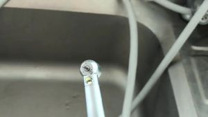 JUMTOP Dental LED High Speed Handpiece E-generator Integrated Torque Head Push Button Air Turbine Dentistry Handpiece