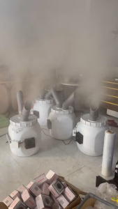 Máy tạo ẩm siêu âm vĩ 10 mắt công suất 400w sử dụng tạo ẩm nhà nấm nhà yến môi trường cần cung cấp độ ẩm hạt sương mịn không đọng nước.