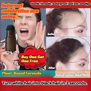 【Buy 1 get 1 free】Hairline contouring shadow powder Hairline contour shadow powder Contouring shadow powder Modify and fill hair powder paste Hair resto 发际线密发粉