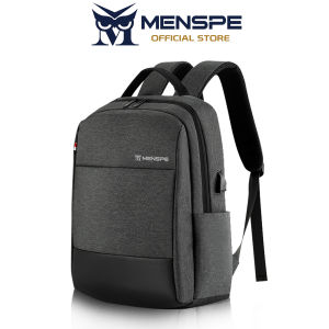 MENSPE Men Backpack Laptop Backpack Business Travel Bag Waterproof Backpack College Backpack Casual Shoulder Bag Anti Theft Back Pack School Bag for Men Wome
