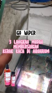 Obat Cairan Pembersih Kerak Aquarium Jamur Kaca Akuarium Cleaner Noda Membandel Sangat Ampuh