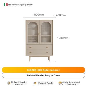 New Luxurious Display Storage Cabinet Glass Doors