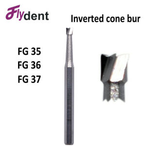 10 Pcs Dental Fissure Burs Hig1h Speed Dental Product Dental Lab Carbide Burs Cone Head FG36 37 Dentist Tools