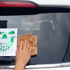 1Pcs Skull Head Car Stickers Car Windows Sticker Styling Auto Engine Hood Car Decal