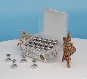 Strong Magnetic Push Pins Neodymium Magnet Sucker Pushpins Metal Thumbtack Hanging Hook for Refrigerator Whiteboard Office