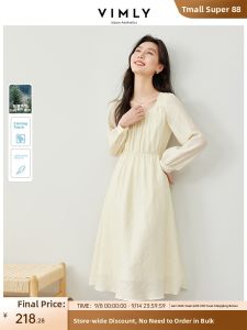 Vimly | Đầm Văn Phòng Elegante Pháp Tay Dài