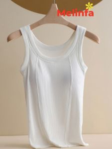 Áo ba lỗ nữ có đệm ngực mặc nhà mùa hè chất vải Viscose tự nhiên mềm mại thoáng mát áo hai dây có mút ngực mã VAA0448