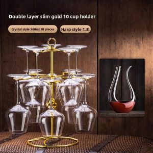 BOANG | Elegant Crystal Wine Glasses and Decanter Set
