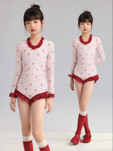 iplant | UV Protection One-Piece Swimsuit for Girls Youth