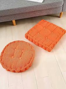 Thickened Butt Cushion Futon Office Sitting Floor Chair Student Classroom Chair Butt Cushion Round Booster Seat