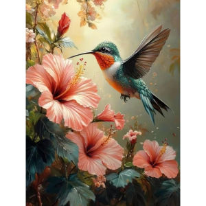 Jigsaw Puzzle for Adults 500/1000/1200/2000PCS Bird Flowers Artwork Paper Puzzle Home Wall Decoration Gift Idea