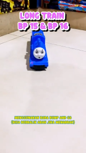 MAINAN KERETA GERBONG PANJANG 32 CM BOX BP 15 BP 16 BUMP N GO LIGHT N SOUND MAINAN ELECTRIC TRAIN