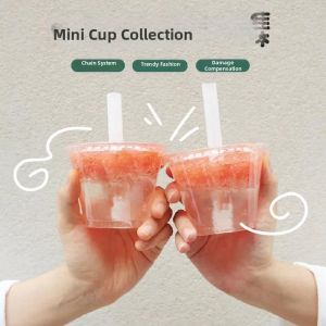 yishujia office | Mini Ins-style Disposable Plastic Beverage Cup