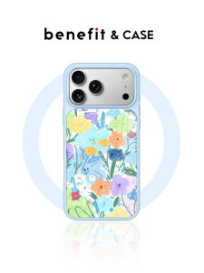 Elegant Hand-drawn Floral Magnetically Attachable Anti-drop Premium Phone Case