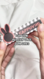 CAPPUVINI Lipstick Dark Series Lipstik Velvet Tahan Lama Waterproof Warna Intens - XX099 CP120