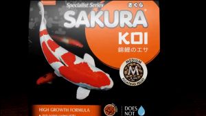 deep High Growth Sakura series pelet Koi Thailand Floating 1 Kg