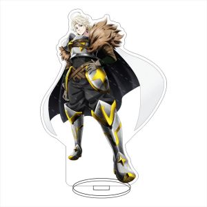 Bandai | 16CM Anime Heavy Knight Elma Edvan Luche Hình Với Chân Đế Acrylic-Hệ Thống Chơi Game Hiệp Sĩ Bị Trục Xuất Cosplay Vật Trang Trí Quà Tặng