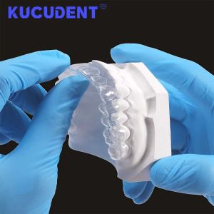 DCLOUD Dental Lab Splint Thermoforming Materials รีเทนเนอร์แผ่นขึ้นรูปสูญญากาศชิ้นนิ่มแข็งทันตแพทย์อุปกรณ์เสริมกระดูกกลม