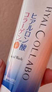 Sữa Rửa Mặt Tạo Bọt MEISHOKU Hyalcollabo Chống Lão Hóa 100G