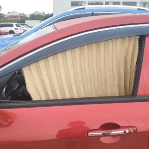 Bộ Rèm Che Nắng Cánh Cửa Trên Xe Hơi Rèm Che Nắng Gắn Nam Châm Có Dây Buộc Chất Liệu Vải Cao Cấp