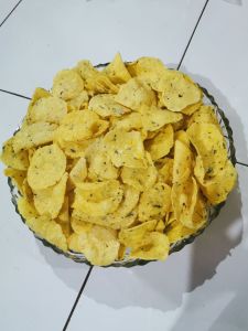 Kecimpring Bawang Daun 250g Gemblong Comring Singkong Cemilan