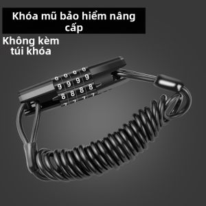 TOOKTRO | Khóa Mũ Bảo Hiểm Chống Trộm Mật Mã